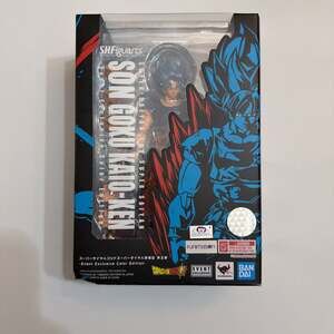 S.H. Figuarts Super Saiyan God Goku Kaio-Ken NYCC 2021 Event Exclusive Complete